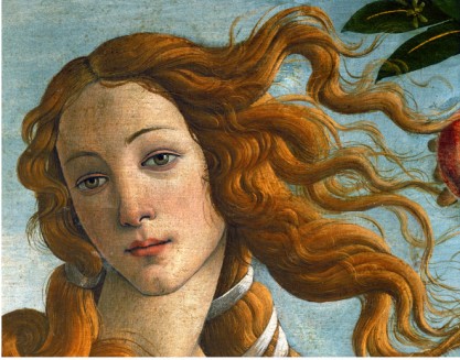 Head Of Venus 1486 - Sandro Botticelli painting on canvas
